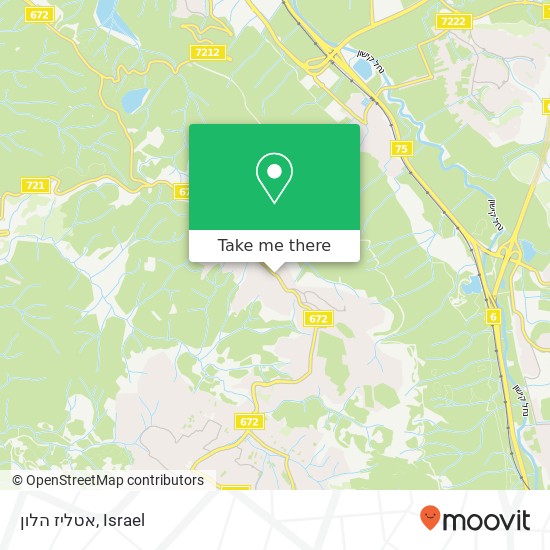 אטליז הלון map