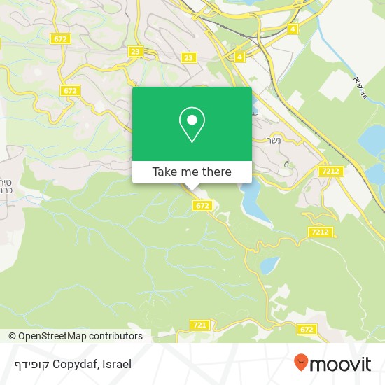 קופידף Copydaf map