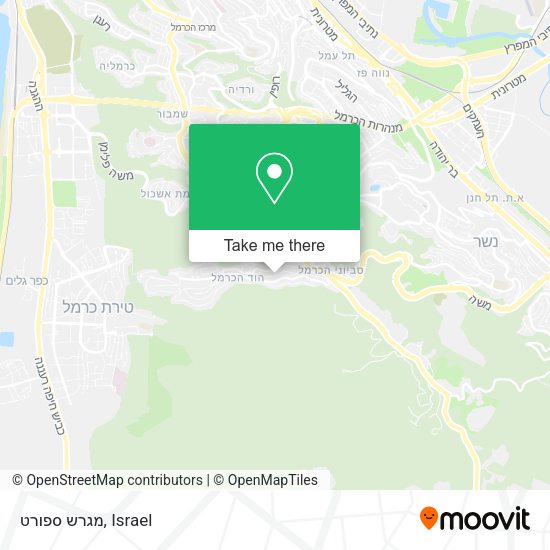 Карта מגרש ספורט