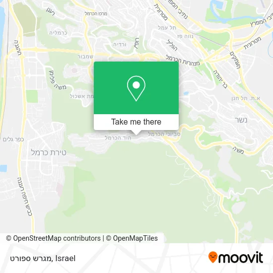 Карта מגרש ספורט