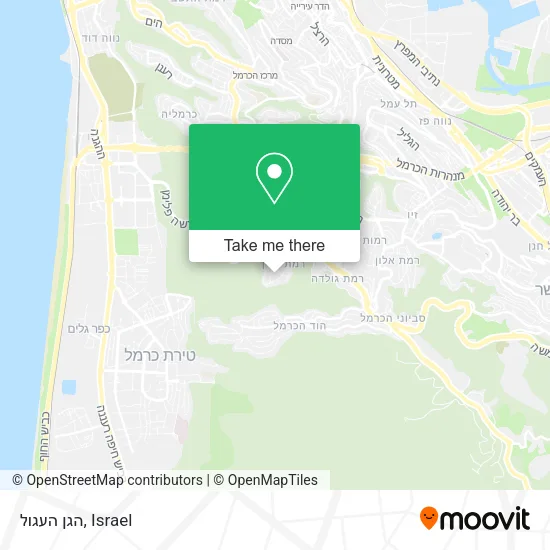 Карта הגן העגול