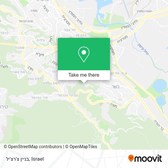 בניין צ'רצ'יל map