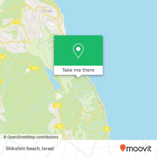 Shikshim beach map