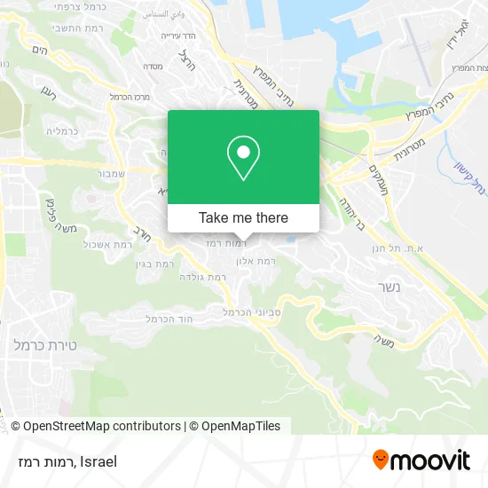 Карта רמות רמז