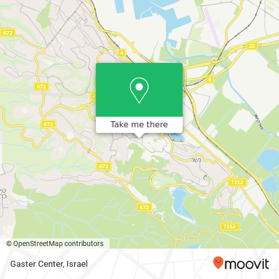 Gaster Center map