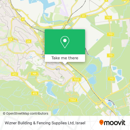 Wizner Building & Fencing Supplies Ltd map