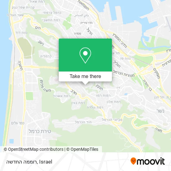 Карта רוממה החדשה