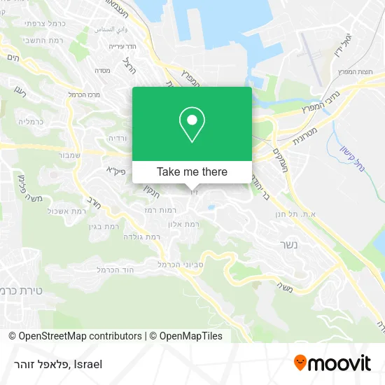 Карта פלאפל זוהר