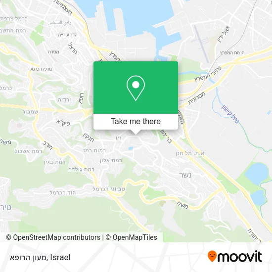 Карта מעון הרופא