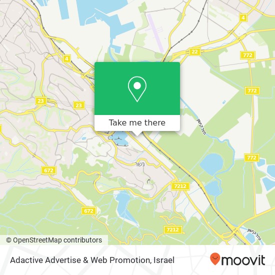 Adactive Advertise & Web Promotion map