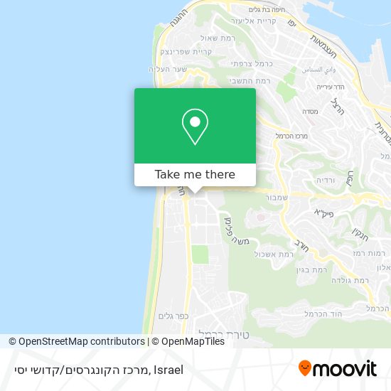 מרכז הקונגרסים/קדושי יסי map