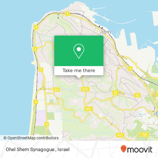 Ohel Shem Synagogue. map