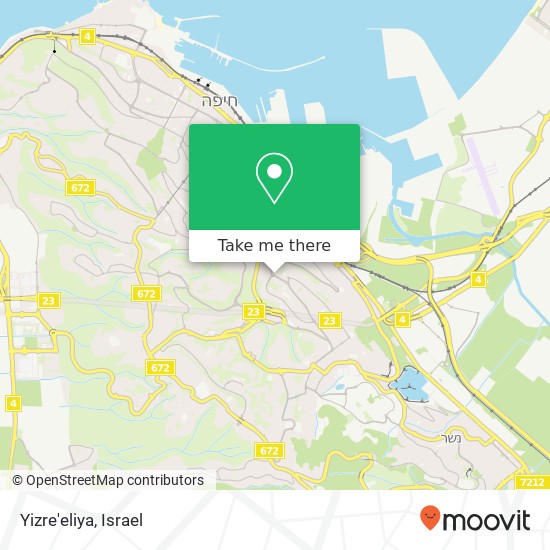 Yizre'eliya map