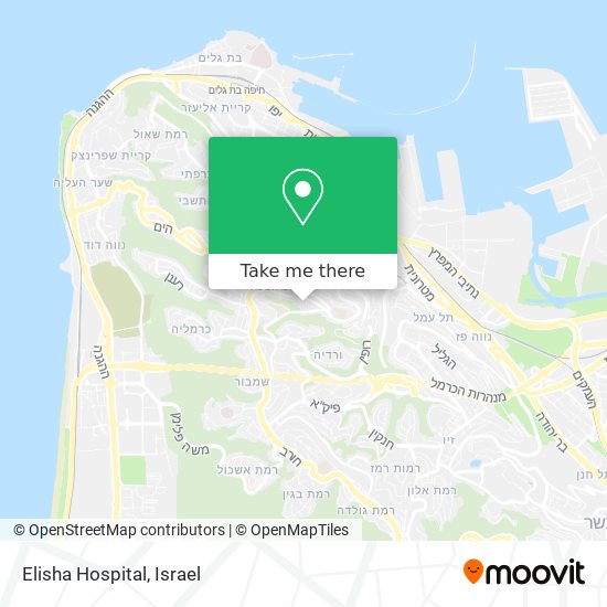 Elisha Hospital map