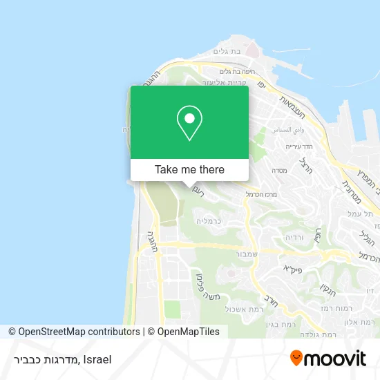Карта מדרגות כבביר