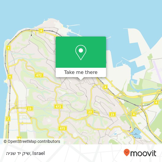 שיק יד שניה map