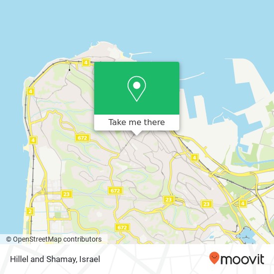 Hillel and Shamay map