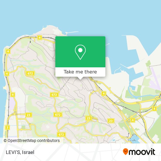 LEVI'S map