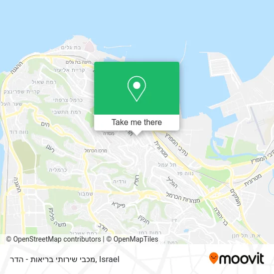 Карта מכבי שירותי בריאות - הדר