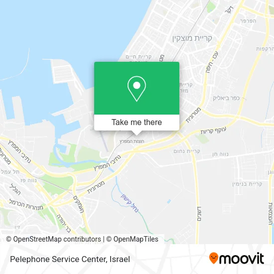 Pelephone Service Center map
