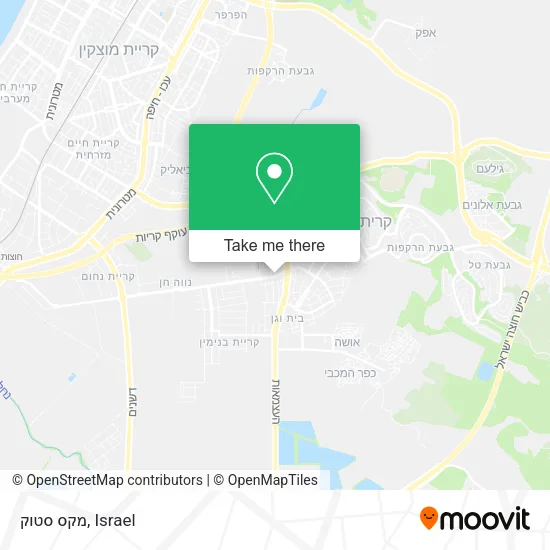 Карта מקס סטוק