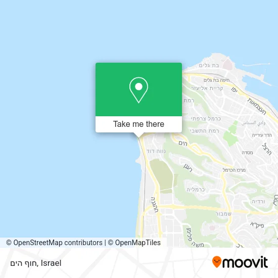 Карта חוף הים