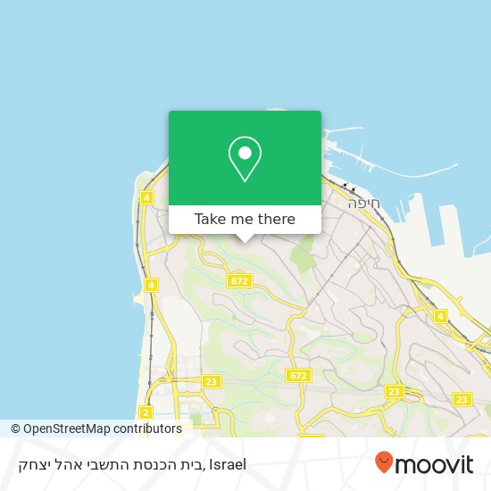 בית הכנסת התשבי אהל יצחק map