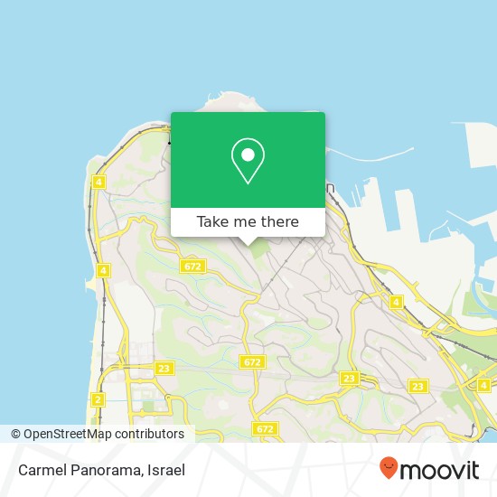 Carmel Panorama map