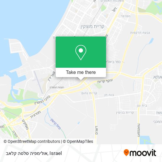 אולימפיה סלסה קלאב map