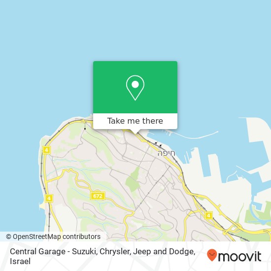 Central Garage - Suzuki, Chrysler, Jeep and Dodge map
