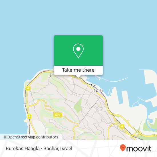 Burekas Haagla - Bachar map