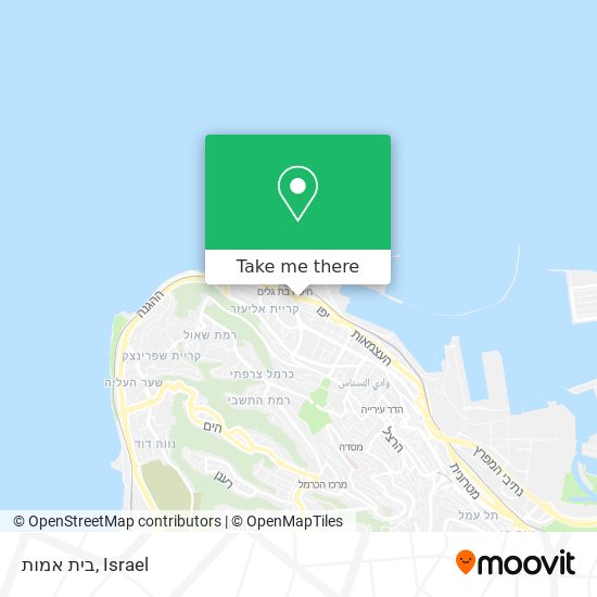 בית אמות map