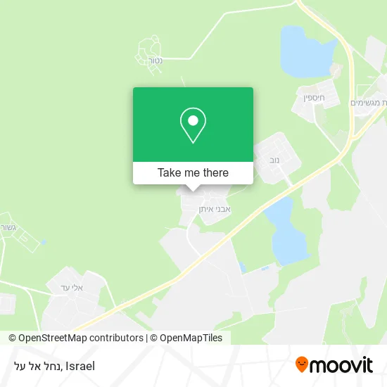 Карта נחל אל על