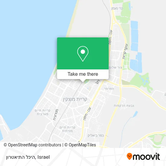 Карта היכל התיאטרון
