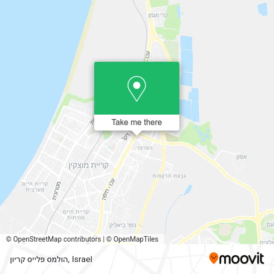 Карта הולמס פלייס קריון