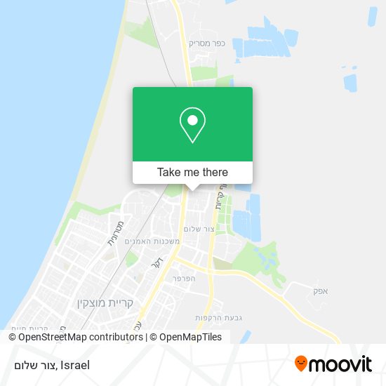 צור שלום map