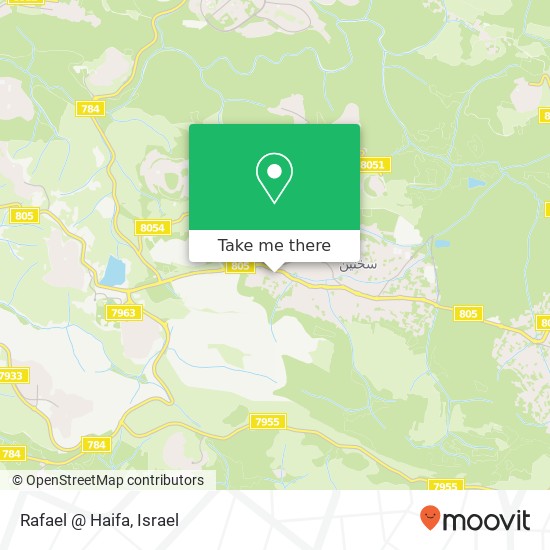Rafael @ Haifa map