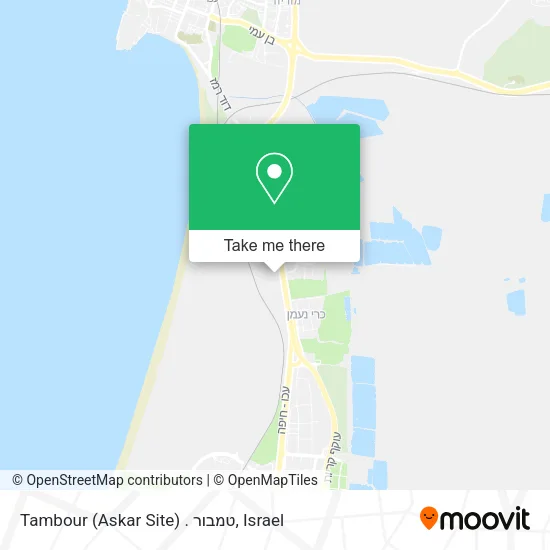 Карта Tambour (Askar Site) . טמבור