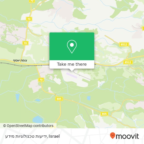 ידיעות טכנולוגיות מידע map