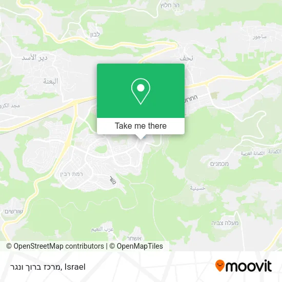 Карта מרכז ברוך ונגר