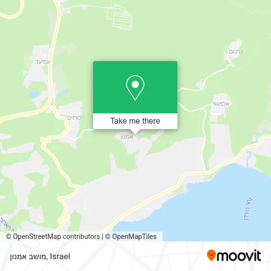 Карта מושב אמנון