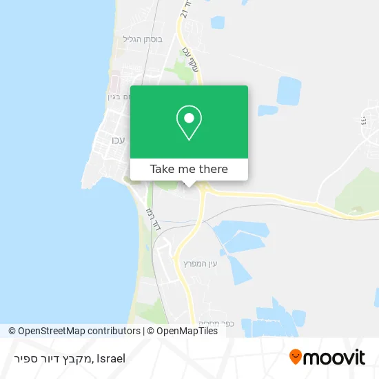 Карта מקבץ דיור ספיר