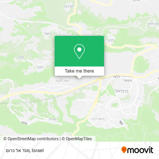 Карта מגד אל כרום