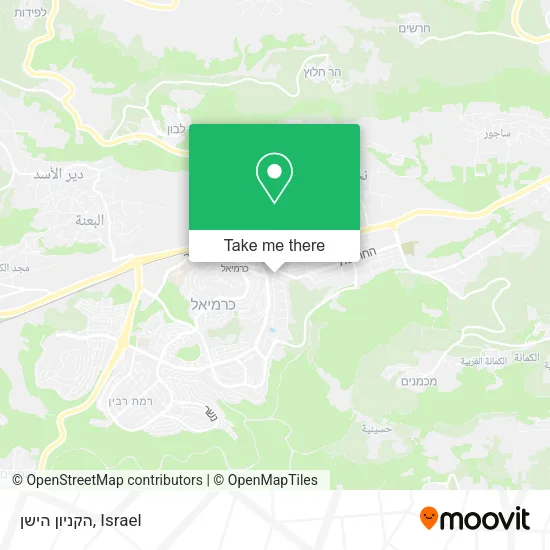 Карта הקניון הישן