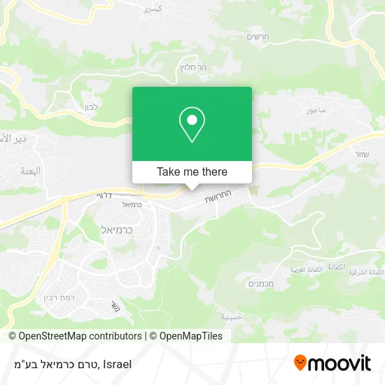 Карта טרם כרמיאל בע"מ