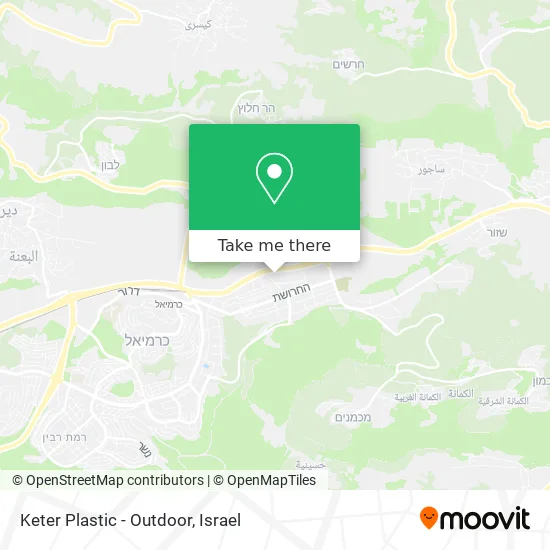 Карта Keter Plastic - Outdoor