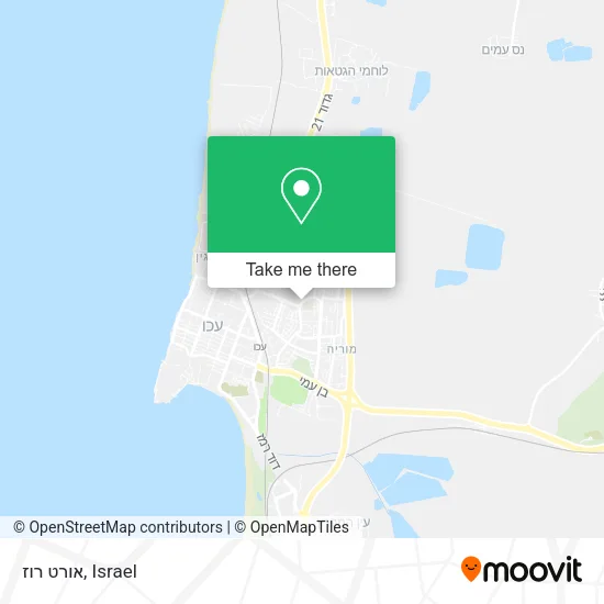 Карта אורט רוז