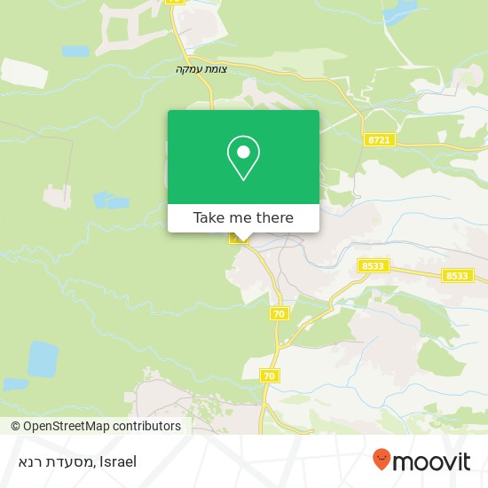 מסעדת רנא map