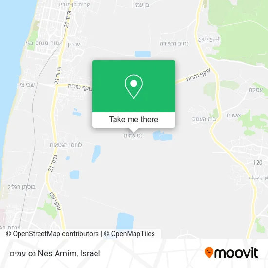 Карта נס עמים Nes Amim