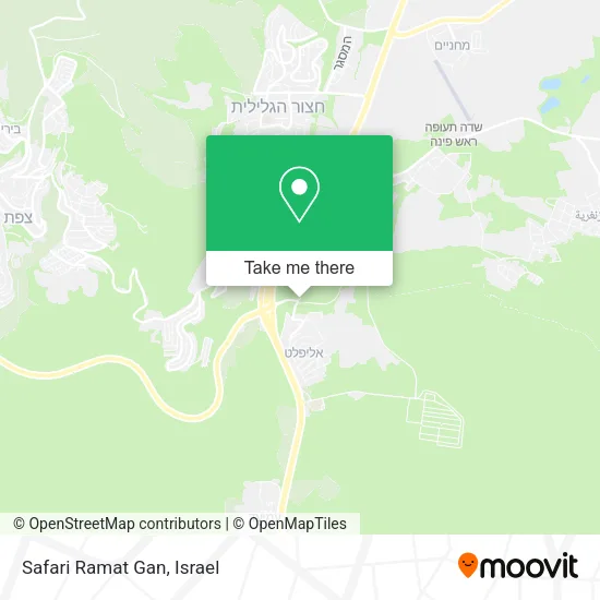 Карта Safari Ramat Gan